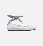 D-Journey Lace-Up Ballet Flat